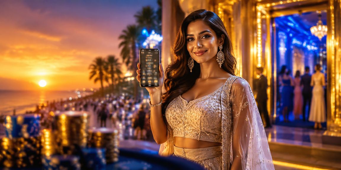 User playing Andar Bahar on a mobile casino app in Chennai